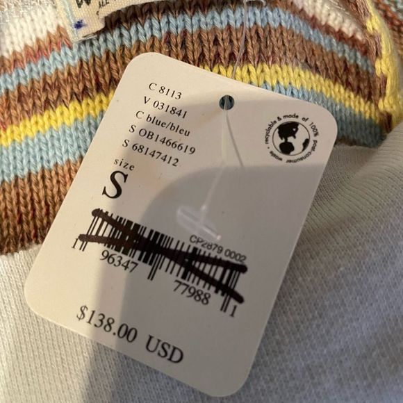 NWT WE THE Free People Size Medium Lake Tahoe Sweatshirt size S
Retail $138 - Picture 5 of 10